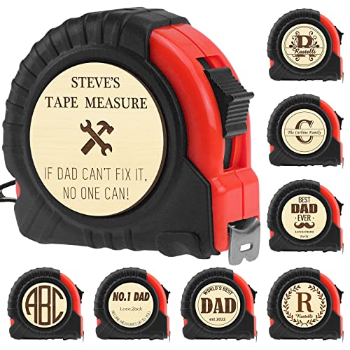 Cinta métrica personalizada 10 pies con grabado para papá