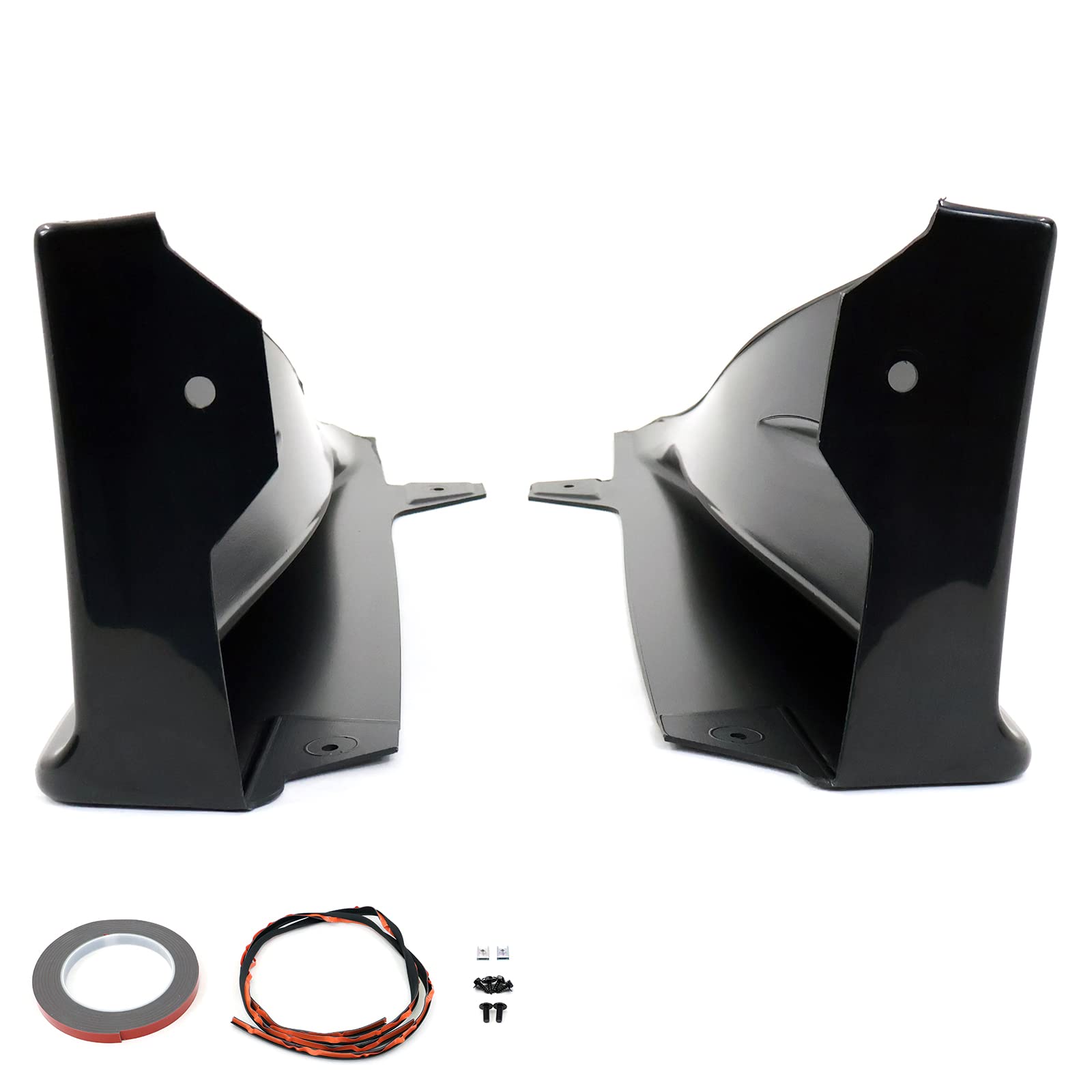 Amazon.com: IKON MOTORSPORTS, Side Skirts Spats Compatible with