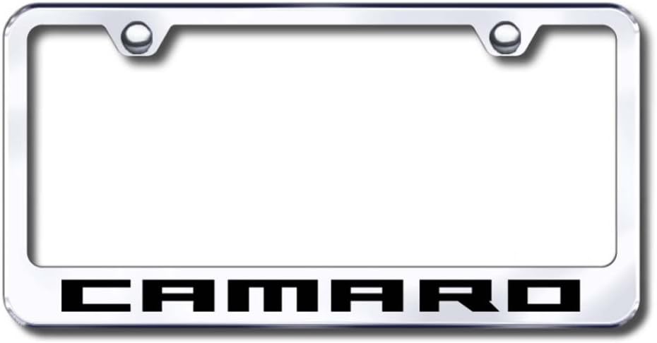 Au-TOMOTIVE GOLD Cheverolet Camaro Custom License Plate Frame