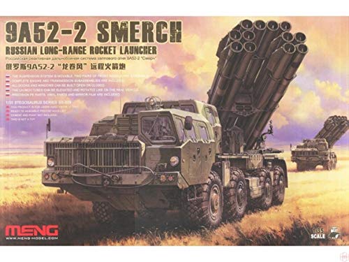 Preisvergleich Produktbild MENG SS-009 - Modellbausatz Russian Long-Range Rocket Launcher9A52-2 Smerch