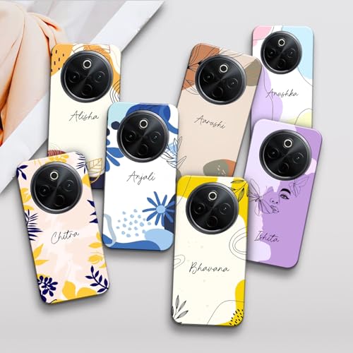 Image of COLORflow Back Cover Compatible with Vivo T4 5G / Y300 Pro 5G / iQOO Z10 5G | Aesthetic Name Color Customized Back Cover Compatible with Vivo T4 5G / Y300 Pro 5G / iQOO Z10 5G