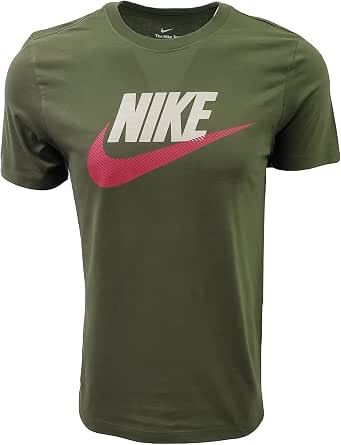 Playera Razer Nike Sportswear - playera con logotipo para hombre, Verde (Beige Text ...