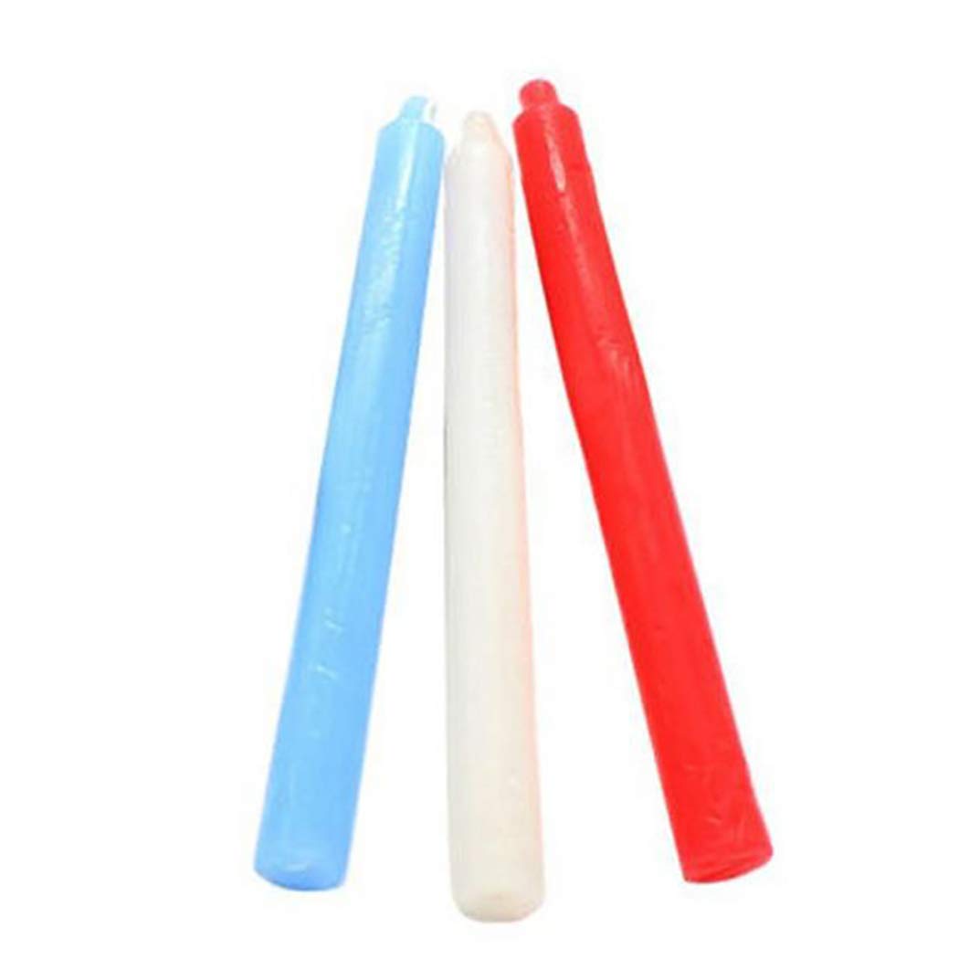 JUSTDOLIFE3PCS Low Temperature Candle Creative Romantic Candle Wax Dripping Candle