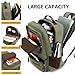 Canvas Laptop Backpack for Men Women,Durable Travel Work Business Rucksack Bookbags Fits 15.6 Inch Notebook & Laptops,College Backpacks Computer Bag Weekender Hiking Daypack(Green)
