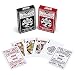 Modiano 2015 World Series of Poker Plastic Playing Cards, 2-Pack Red/Black, Bridge Size, Regular Index