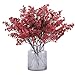 Home%3Eit günstig Kaufen-N&T NIETING künstliche Blumen, 12 Stück Schleierkraut künstlich Gypsophila Blumen für DIY Hochzeit Blumenstrauß Party Tisch Centerpieces Blumenarrangements und Home Frühling Dekoration（Carmine）