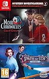 mystery investigations 1: noir chronicles: city of crime + path of sin: greed - nintendo switch [edizione: regno unito]