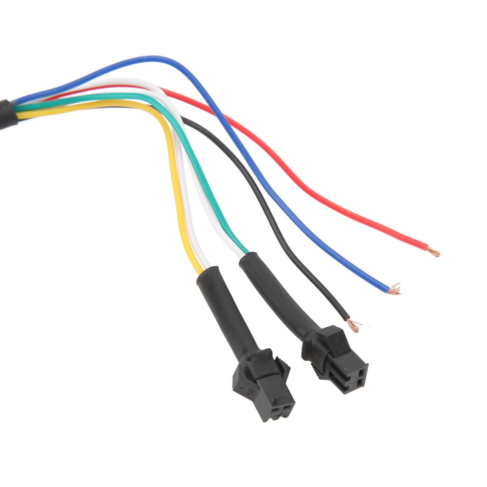 Misuratore di Tensione per Moto 4 in 1 Indicatore di Temperatura Dell'acqua e Temperatura Dell'olio Facile Installazione Appassionati di Moto Plastica/Nero/5 Pezzi (M14*1,25)