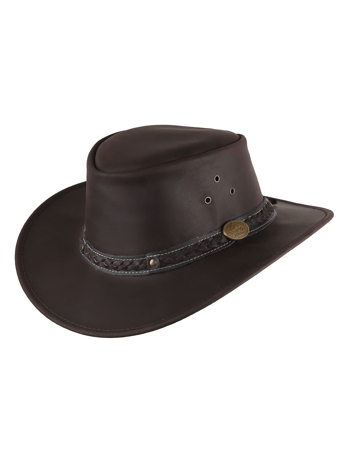 SCIPPIS - Lederhut 'Wilsons', Cappello Unisex Adulto