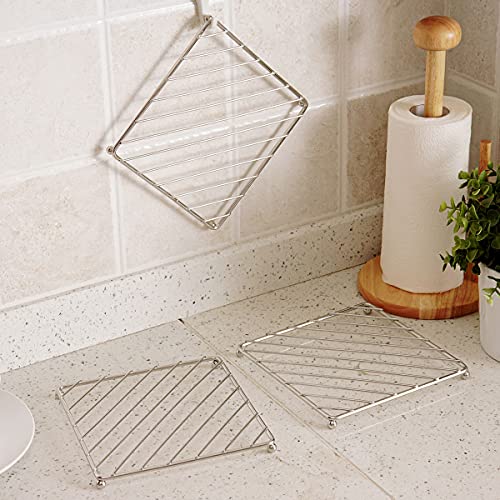 Vidaya Stainless Steel Trivets For Hot Pots And Pans thumb #6