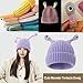 Saturation Monster Hat, Hand-Knitted Hat with Glowing Tentacles, Funny Parent-Child Tentacle Hats, Winter Warm (C, One Size)