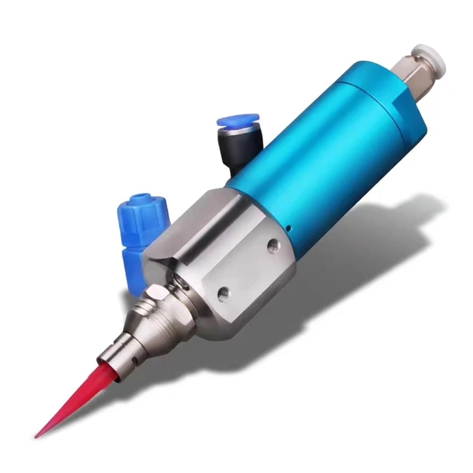 HDPHCRIUN MY230 Plunger Precision Dispensing Valve Low and Medium Viscosity Milky White Glue Yellow Silicone Back Suction