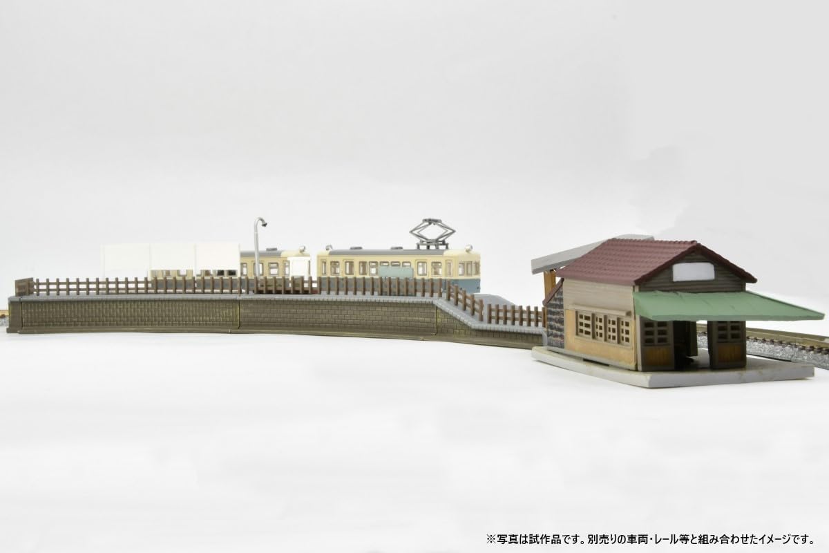 Tomytec 335221 Building Collection 060-2 Station E2 Curved Home Interior / C280 Compatible Diorama Supplies