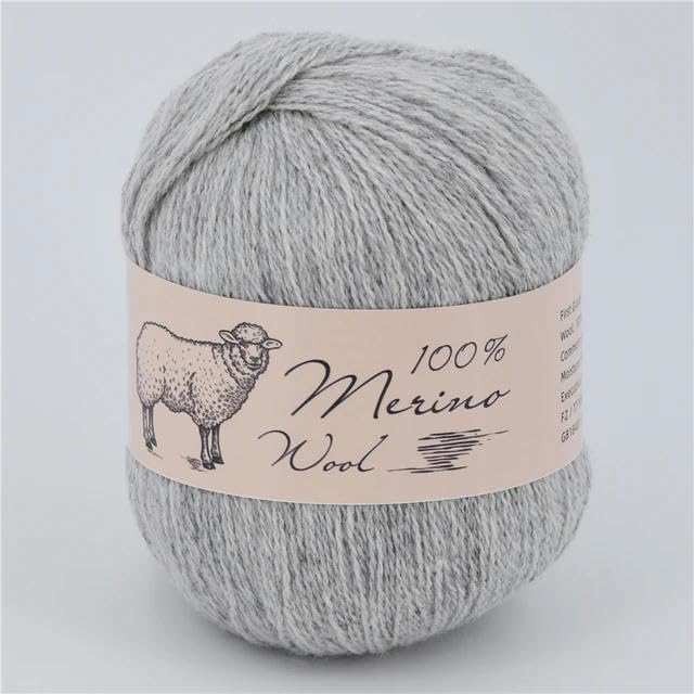 Wollgarn zum Stricken, leichtes Häkeln, dickes Garn, handgestrickt, Herbst/Winter, Mohair, Pullover, Merinowolle, 50 g, 5 Stück