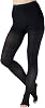 ABSOLUTE SUPPORT Opaque Compression Pantyhose for Women 20-30mmHg - Graduated Compression Tights with Open Toe for Varicose Veins Circulation, Pregnancy, Edema, Leg Pain - Beige, Small - A214BE1