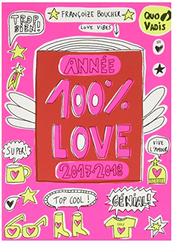 Quo Vadis Mega heureu x Text 0291491Q Agenda scolaire Journalier 12 x 17 cm Année 2017-2018