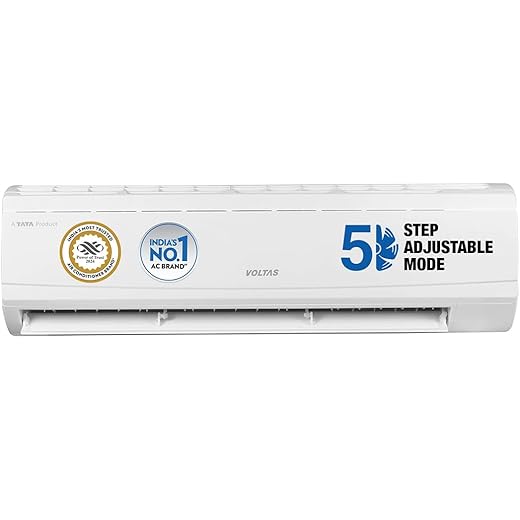 Voltas 2 Ton 5 Star Inverter Split ACCopper 4 in 1 Adjustab