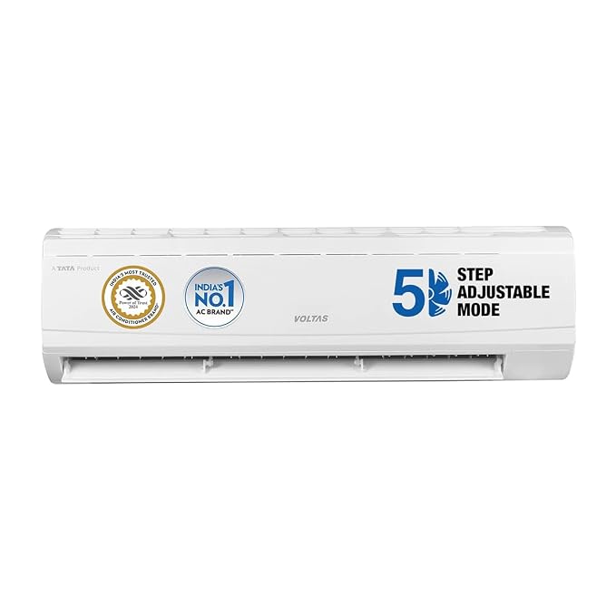 Voltas 2 Ton 5 Star, Inverter Split AC(Copper, 4-in-1 Adjustable Mode, Anti-dust Filter, 245V Vectra Plus, White) price history chart and lowest price