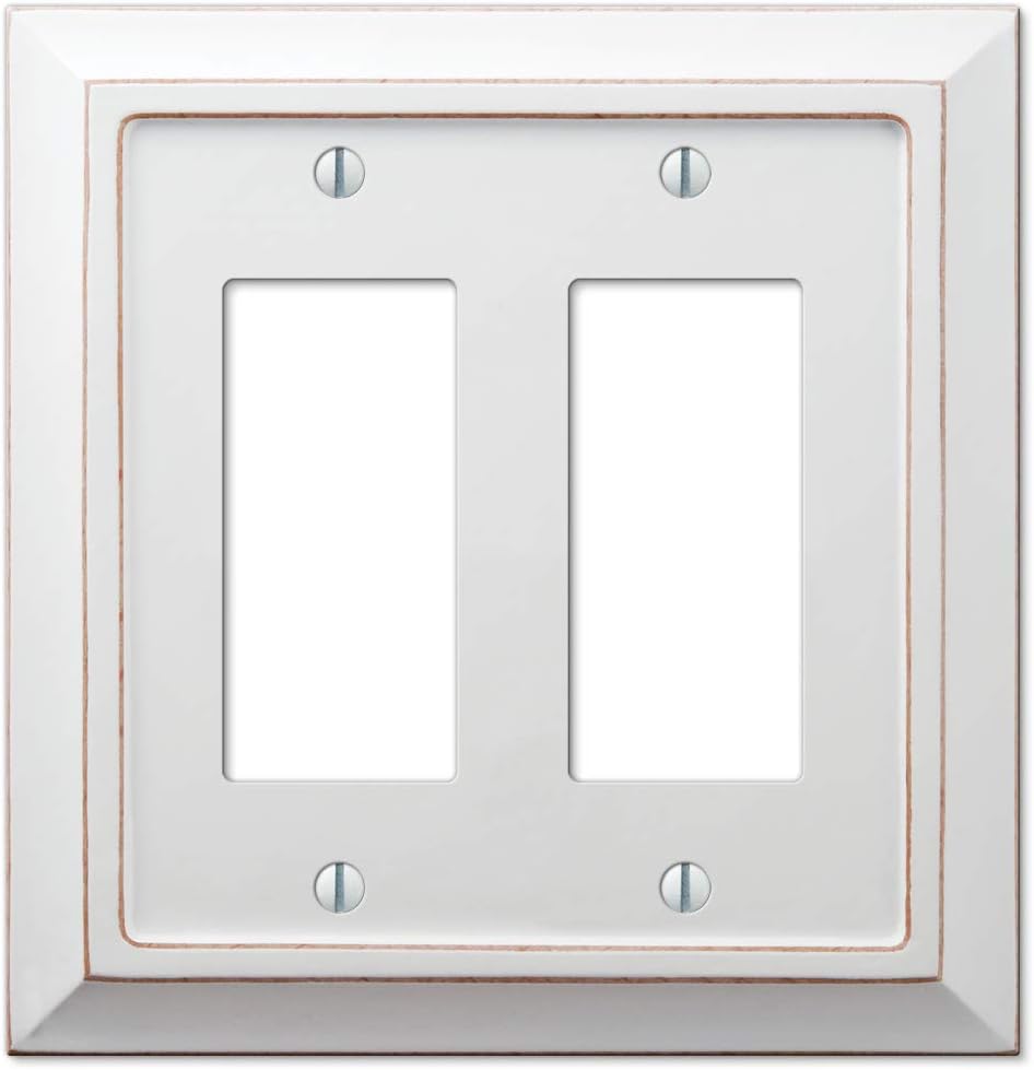 AmerTac 4040RRDW Wall Plate, Double Toggle