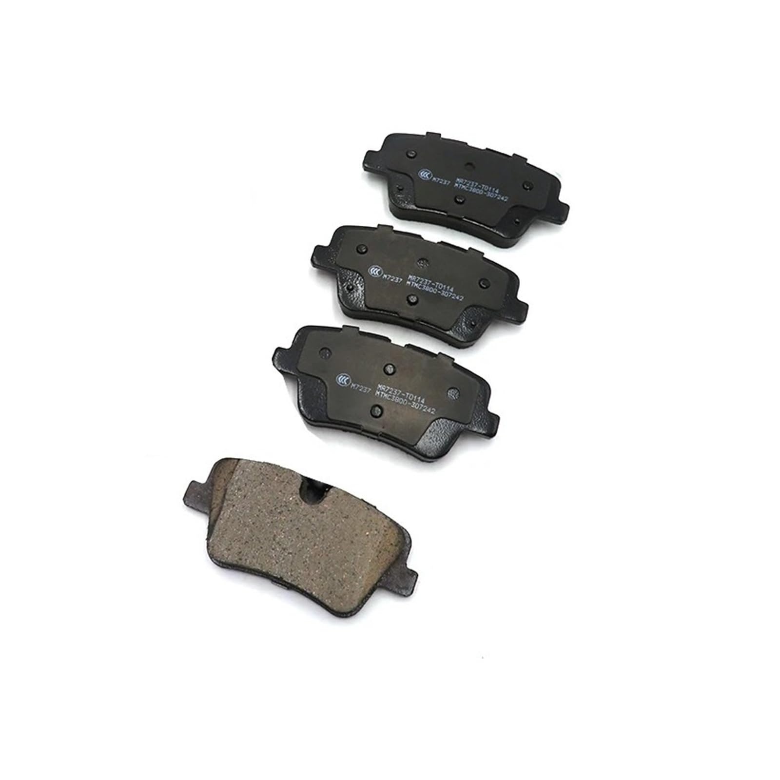 Pasuje do FA-W Best//une T99 tylne klocki hamulcowe Premium ceramiczne klocki hamulcowe OE nr B3502040BQ01 B3502035BQ01