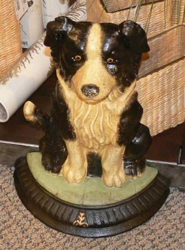 border collie doorstop