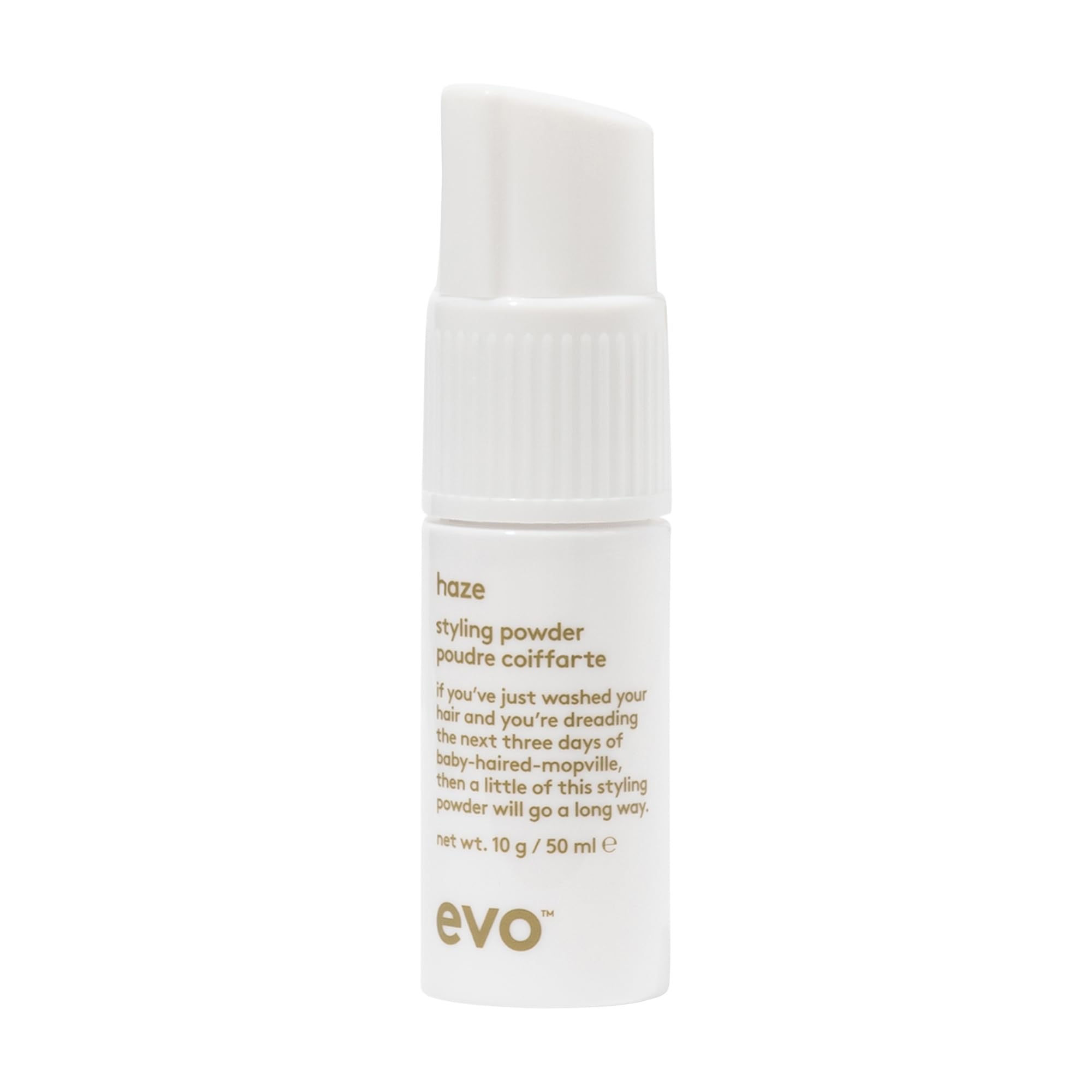 Evo Styling-Puder Haze, Haarpuder für mehr Volumen und Textur, Volumen-Puder für mattes Finish, Ansatz Puder feines und kraftloses Haar, vegan, ohne Sulfate, 50ml