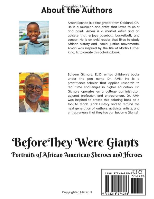 Miniatura 2 de Before They Were Giants Portraits of African American Sheroes and Heroes