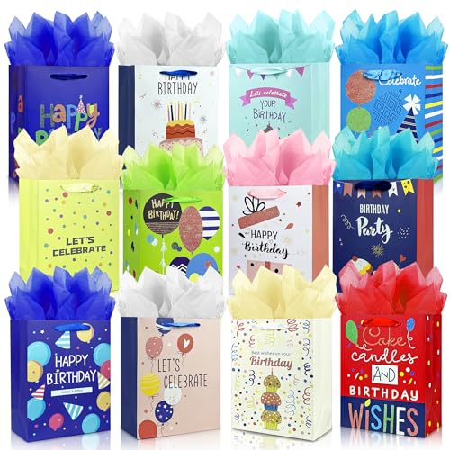 Sacs cadeaux d'anniversaire amusants pour des fêtes réussies