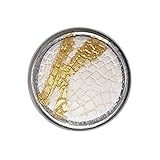  Noosa Petite Chunk Midsummer Vinge white gold stone