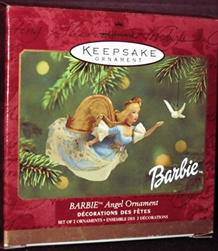 Hallmark QXI6925 Keepsake Ornament 2001 Angel Set of 2