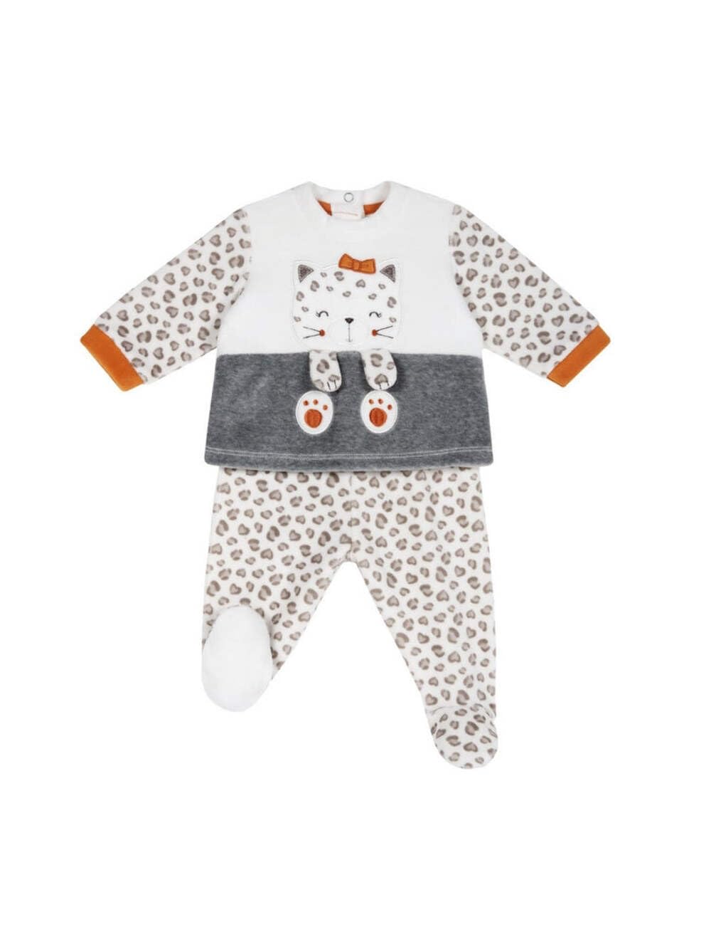 Chicco ensemble Amici Felini beige le cadeau de naissance idéal