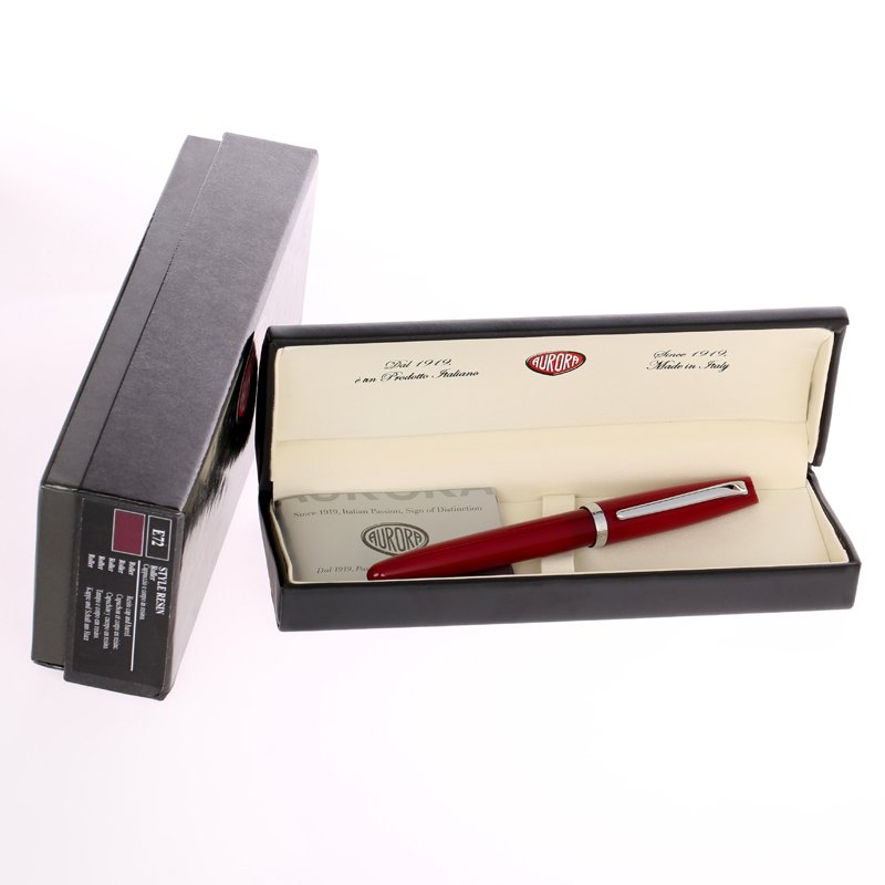 Aurora E72-PR - Bolígrafo (Negro, Rojo, Resina, 1 pieza(s))