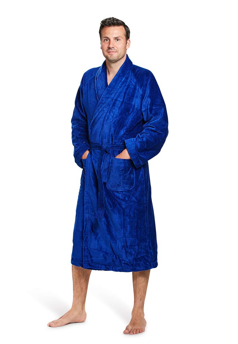 Badrock - Peignoir de Bain avec nom brodé - 9 couleurs - 100% coton - homme et femme - avec broderie - personnalisé