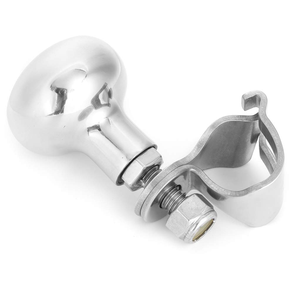 Bouton de Volant Bouton de Volant en Acier Inoxydable 316 Boosters Auxiliaires Poignée à Boule Accessoire de Bateau