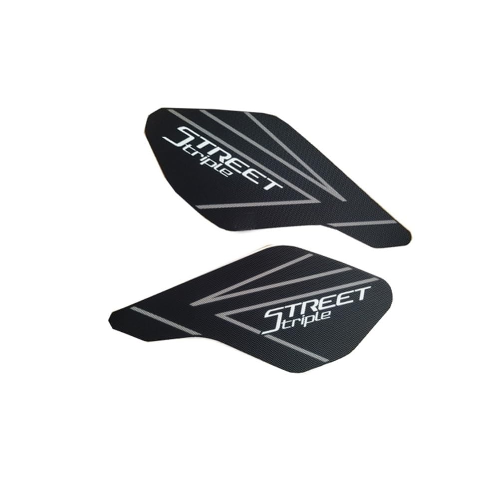 Tankpad Protector Motorradzubehör Für Triumph Street Triple Traction Pad Seitlicher Kraftstofftankschutz Kniegriffaufkleber 765 RS 675 2013–2022