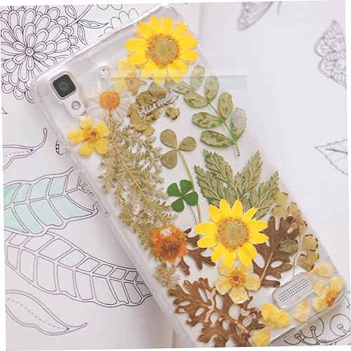 48 flores secas prensadas para manualidades miniatura 5