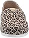 Skechers BOBS Women's Bobs Plush-Hot Spotted. Leopard Print Slip on Ballet Flat, 7.5 M US