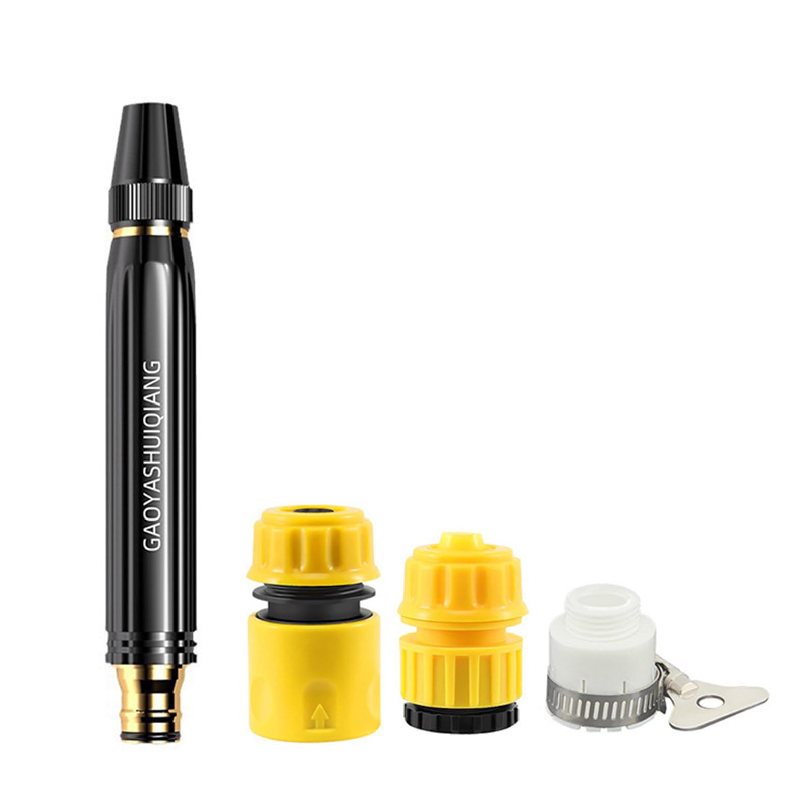 Oxxggkao Multicolor Enhanced Pressure Hose Nozzle Equipped With 3 Fast Link Attachments For More Intense Stream Car Wash Water