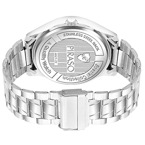 Image of PIRASO Analog Day and Date Working Display MESH Strap Watch for Men & Boys