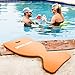 TRC Recreation Super Soft Foam Water Saddle Pool Float for Adults and Kids, Lounger for Swimming Pool, Lake, River and Beach Essentials, Flamingo Pink