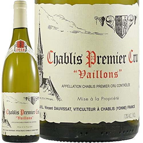 2018 Vu v~G N @C @T h[BT Ki C h 750ml Vincent Dauvissat Chablis 1er Cru Vaillons