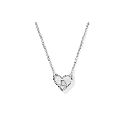 Kendra Scott Heart Letter D Short Pendant Women