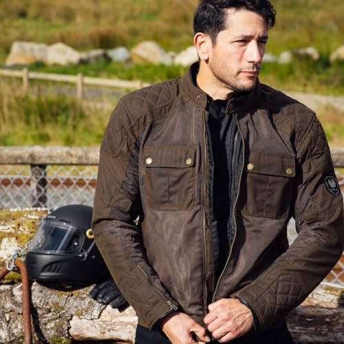 Blouson textile de moto Merlin Shenstone II Cotec Air veste ventilée sécurité D3O - 3