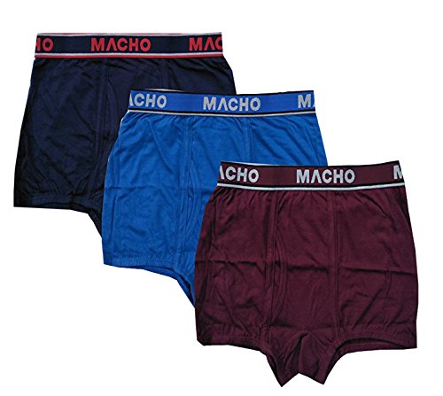 Image of Macho Men's Cotton Mini Trunk (Multicolour, 85 cm) - Pack of-3