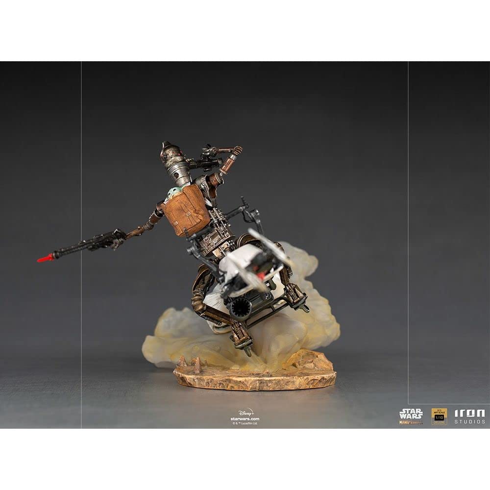 Amazon.co.jp: Iron Studios 1:10 IG-11 チャイルド&スピーダー