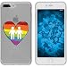 Produktbild PhoneNatic Case kompatibel mit Apple iPhone 8 Plus Silikon-Hülle Pride Männer M3