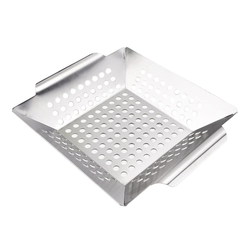 KANBUN duży kosz do grillowania na więcej warzyw mięso kosz na grilla ze stali nierdzewnej akcesoria do grilla taca Bbq Double the comfort