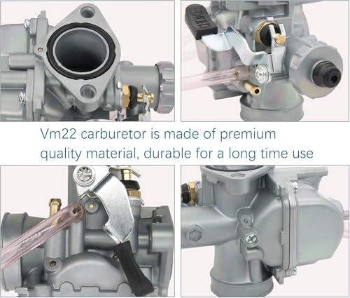 Image of VM22 26mm Carburetor for Pit Dirt Bike 110cc 125cc 140cc Lifan YX Zongshen XR50 CRF70 KLX BBR Apollo DHZ SSR Mikuni Carb with 38mm Air Filter Intake Pipe