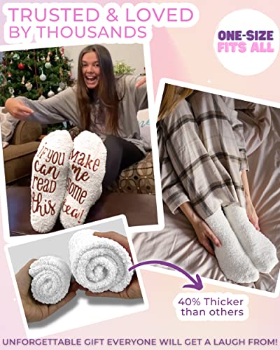 “If You Can Read This Bring Me Some Tea! ” - Funny Socks - Image 9