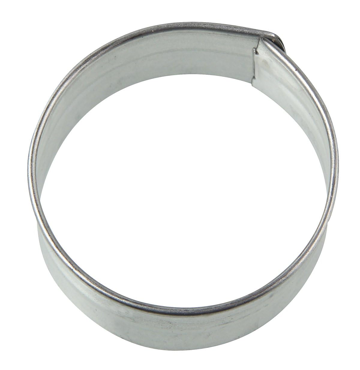 Zenker "Patisserie Circle Cookie Cutter, Stainless Steel, Silver, 4.3 x 4.3 x 1.7 cm
